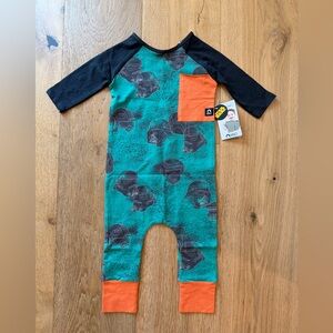 Rags | Disney Star Wars Darth Vader Long Sleeve Romper | Size: 18-24 Months